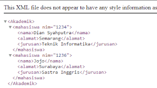 Menampilkan Data XML dengan Javascript